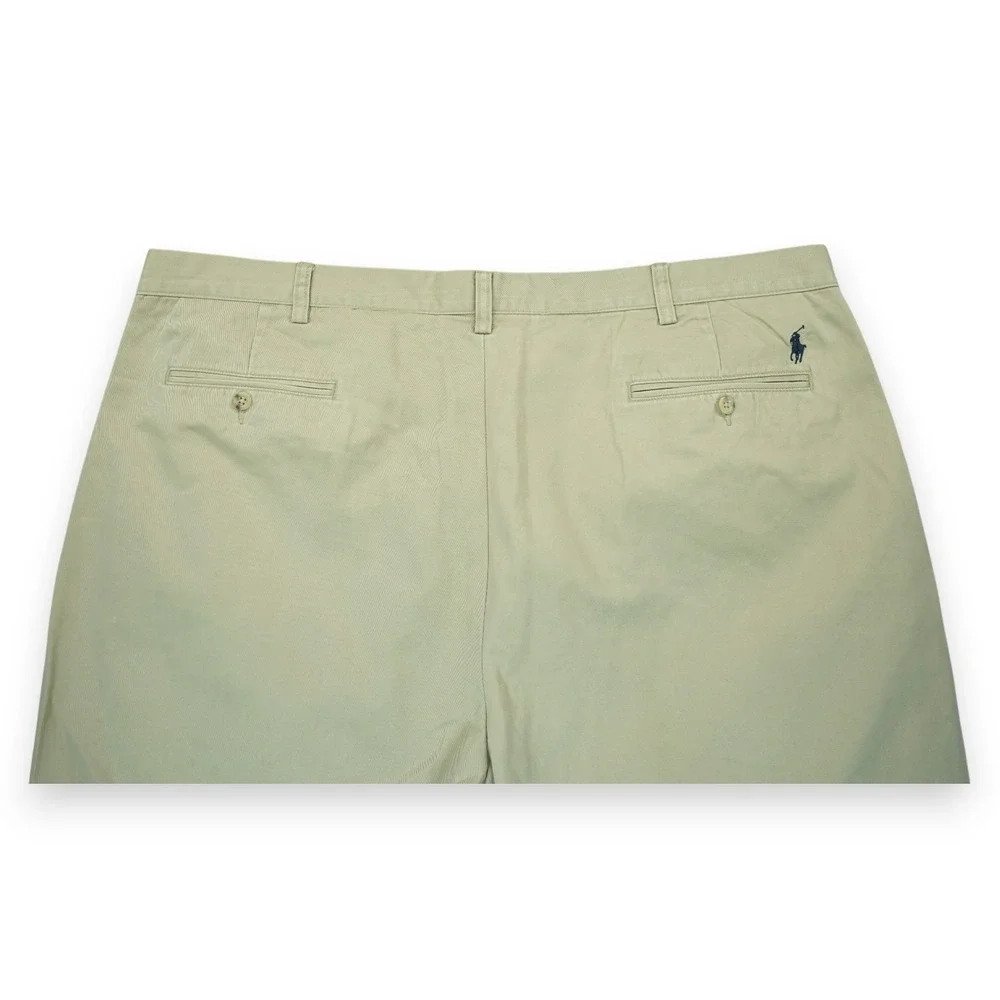 Vintage Polo Ralph Lauren Chino Pants Mens Size 44B-30 Big ~ Beige‎ ~ Sri Lanka